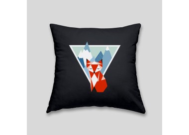 Mountain fox cushion